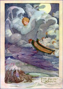 Die Schneekönigin, Märchen von Hans Christian Andersen. Märchenbilder von Anne Anderson